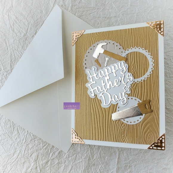 Handmade Father's Day Card Original Design - Picture 2 of 4